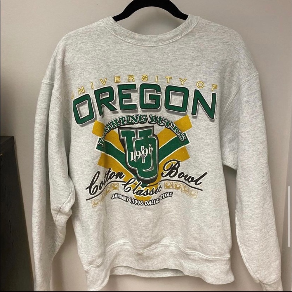 Oregon crewneck grey Vintage